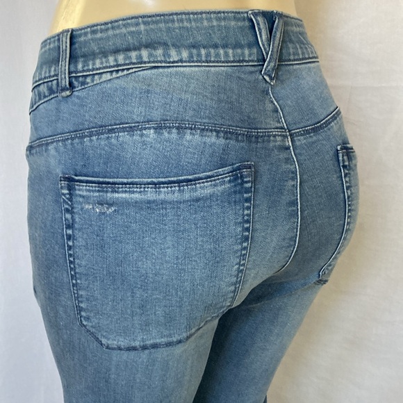 WIT & WISDOM Jeans Women’s Tummy Control Size 18W DISTRESSED Slim Straight NWOT - Picture 8 of 8